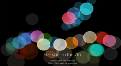 苹果iPhone7发布时间确认 9月7日见！