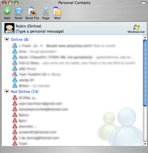Microsoft Messenger Mac版 v8.0.1 官方版图2