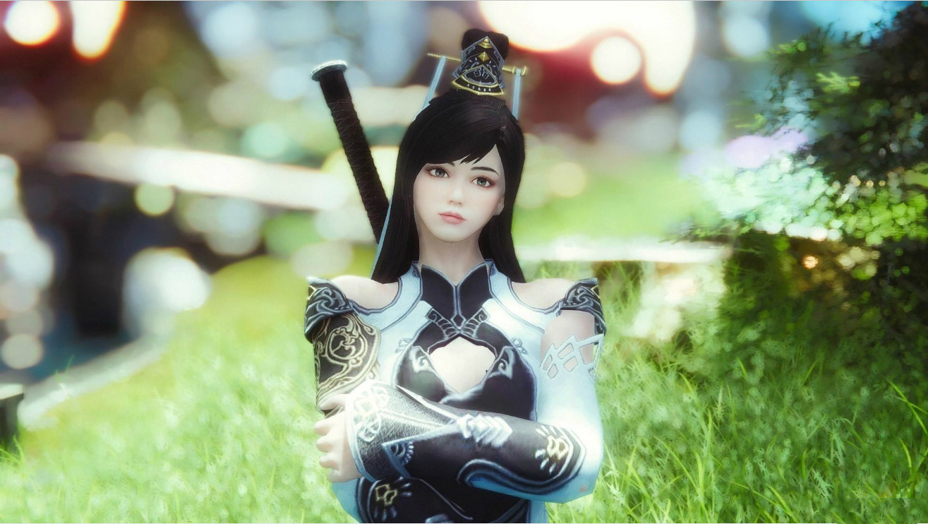 上古卷轴5天际真武道姑独立随从MOD下载 绿色版图4