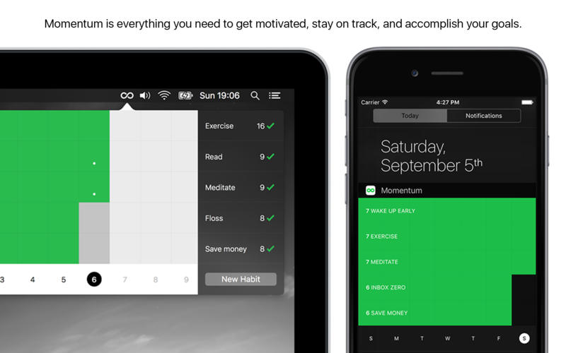 Momentum习惯跟踪器 v3.4 Mac版图2