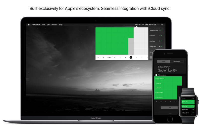 Momentum习惯跟踪器 v3.4 Mac版图1