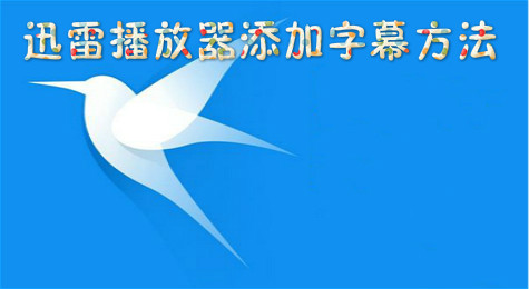 迅雷播放器怎么添加字幕 迅雷播放器添加字幕方法介绍