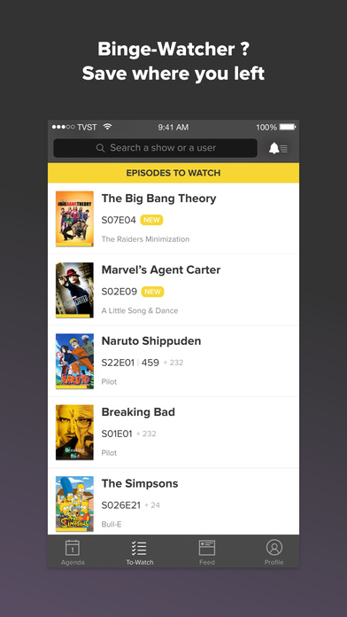 TVShow Time app v6.15.8 iPhone版图2