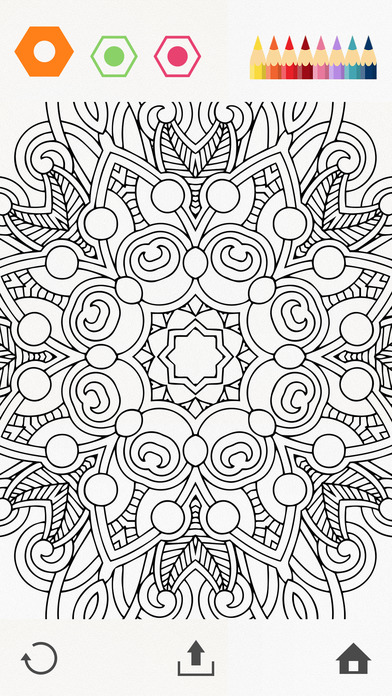 秘密花园涂色本 V5.2 iOS版图2