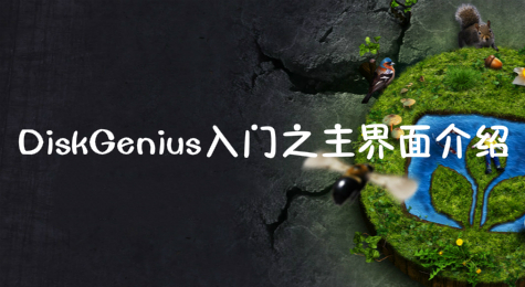 DiskGenius入门之主界面介绍