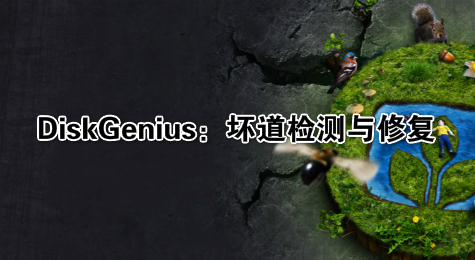 DiskGenius：坏道检测与修复