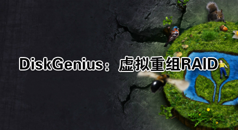DiskGenius：虚拟重组RAID