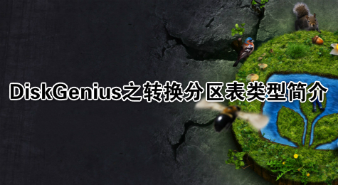 DiskGenius之转换分区表类型简介