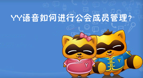 YY语音如何进行公会成员管理？
