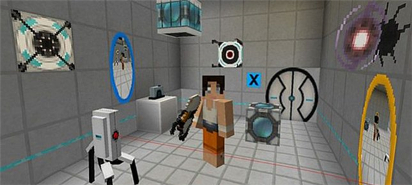 我的世界传送门材质包 绿色版图1