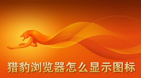 猎豹浏览器怎么显示图标