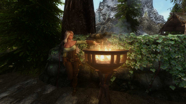 上古卷轴5战斗法师妹子阿斯塔纳随从MOD下载 免费版图1