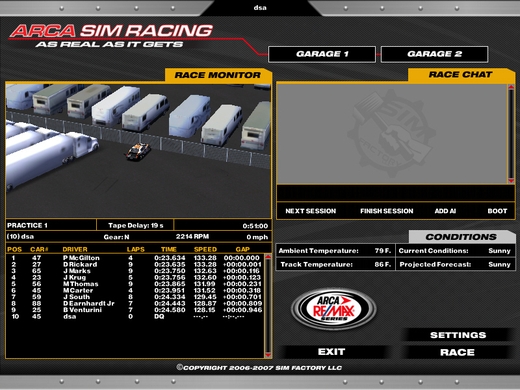 ARCA模拟赛车2008 绿色汉化版图3