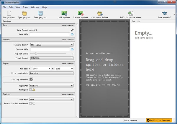 texturepacker下载 v4.6.3 官方破解版图1