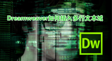 Dreamweaver如何插入多行文本域