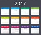 2017体育日历word文档