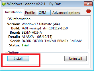 Windows 7 Loader