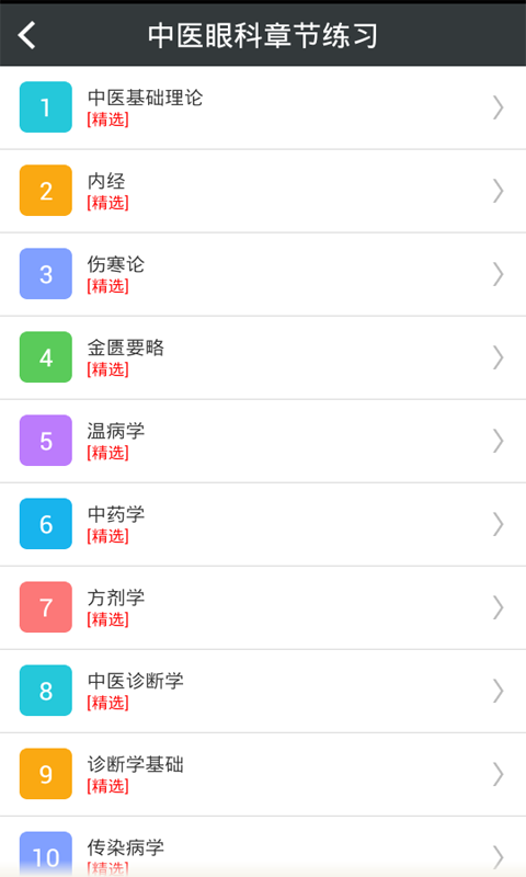 中医眼科学主治医师下载 v3.7 安卓版图2