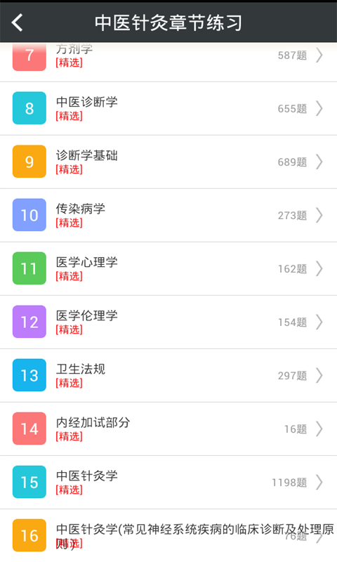中医针灸学主治医师下载 v3.7 安卓版图1