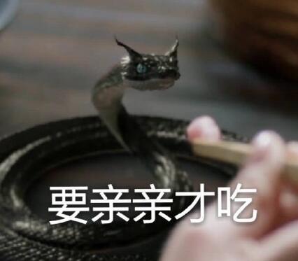 三生三世小黑蛇我们走表情包下载 高清原版图2