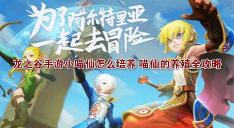 龙之谷手游小喵仙怎么培养 喵仙的养殖全攻略