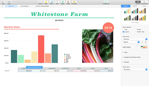 Numbers excel mac版 V5.0.1 最新版图2