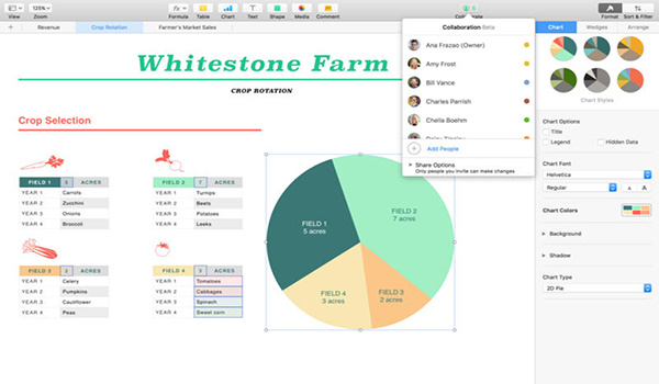 Numbers excel mac版 V5.0.1 最新版图1