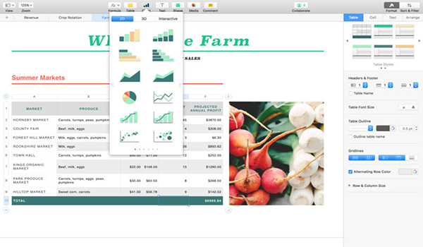 Numbers excel mac版 V5.0.1 最新版图5