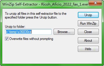 理光2027打印机驱动 V1.0 免费版图1