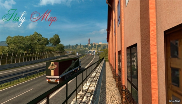 欧洲卡车模拟2意大利地图 免费版图2