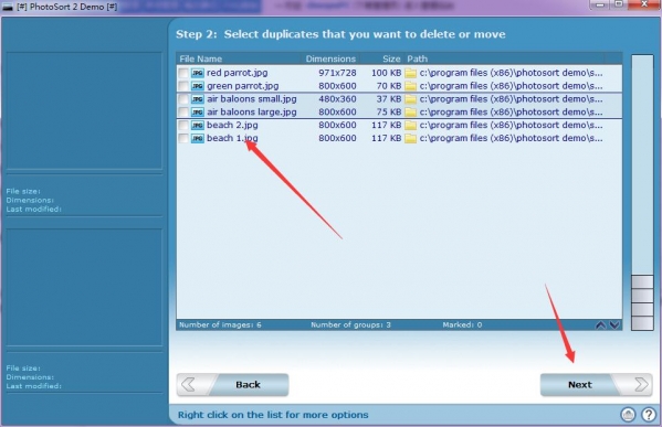 PhotoSort重复图片查找工具软件