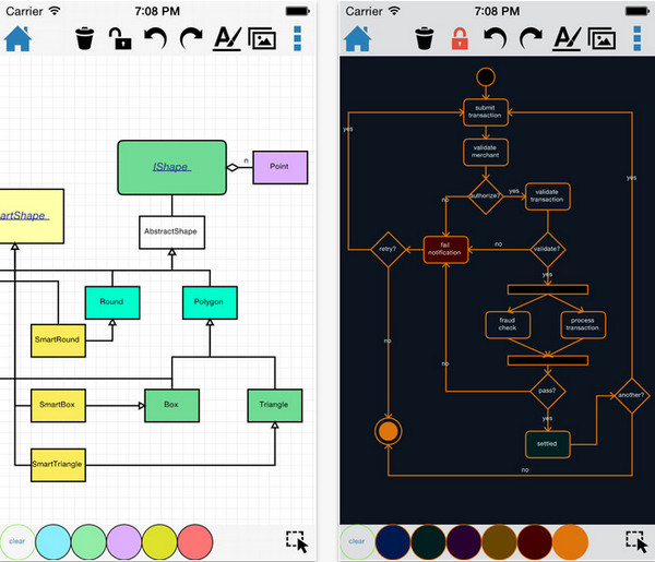 DrawExpress Diagram Lite v1.3.0 iphone版图1