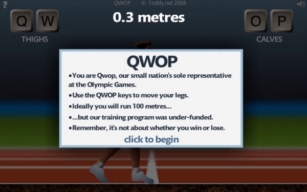 qwop百米赛跑 中文版图2