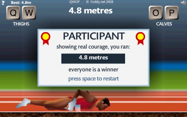 qwop百米赛跑 中文版图1