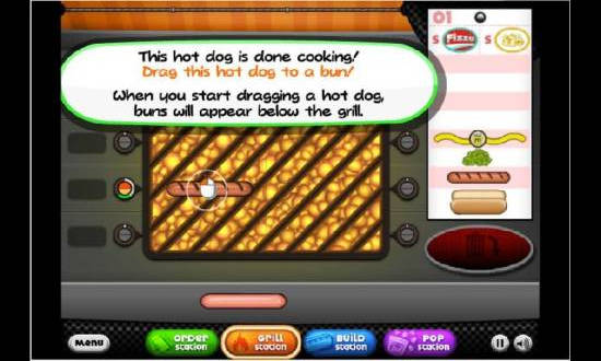 老爹热狗店游戏