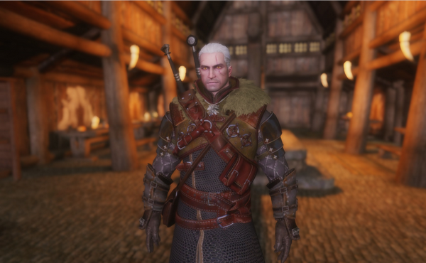 上古卷轴5巫师3利维亚的杰洛特护甲整合包下载 最新版图1