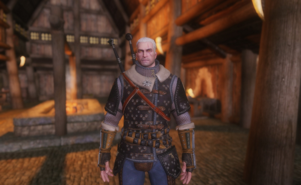 上古卷轴5巫师3利维亚的杰洛特护甲整合包下载 最新版图4