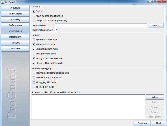 proguard(java代码混淆器)