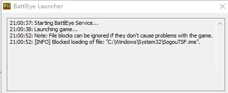 绝地求生大逃杀BattlEye Launcher错误解决