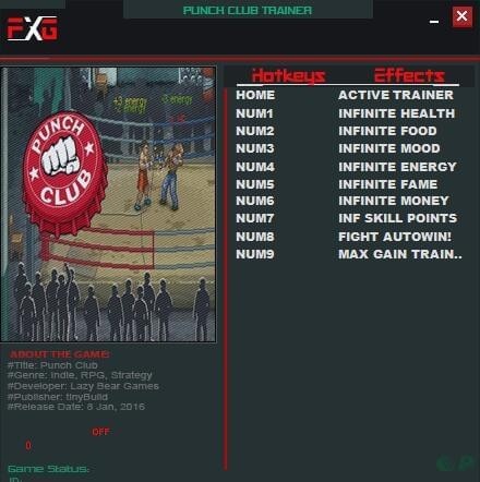 拳击俱乐部九项修改器 免费版图1