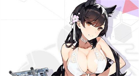 碧蓝航线爱宕泳装立绘原画一览