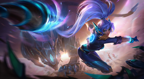 LOL银河魔装机神豹女原画曝光 LOL银河魔装机神奈德丽原画一览