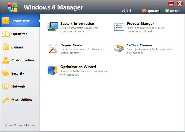 Windows 8 Manager汉化版