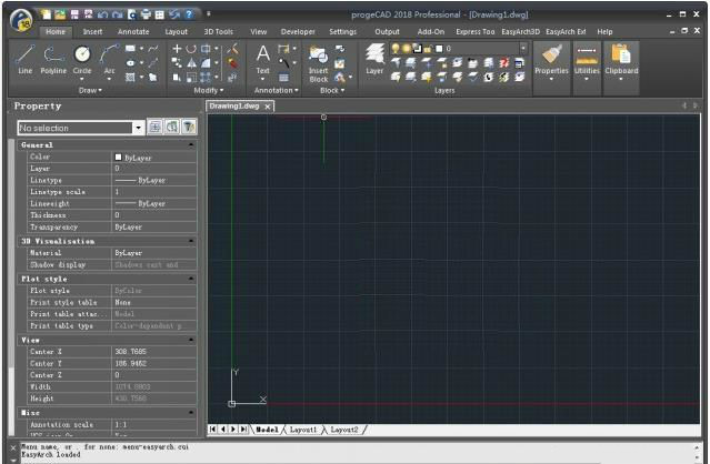 ProgeCAD 2019 v1.0.3.5.0 中文破解版图1