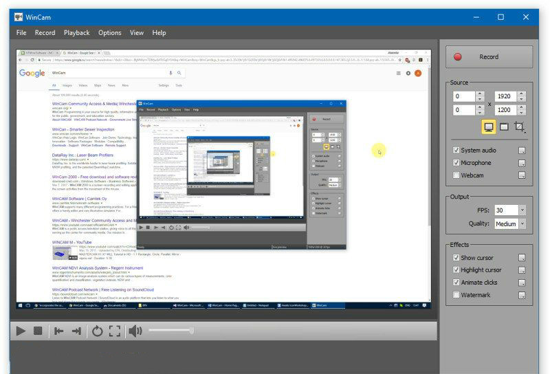 屏幕录制工具(WinCam) v1.43 破解版图1