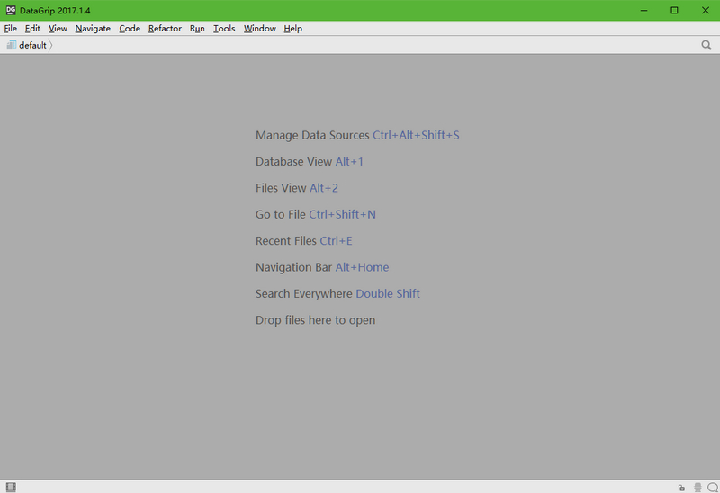 JetBrains DataGrip v2018.3.1 中文破解版图1