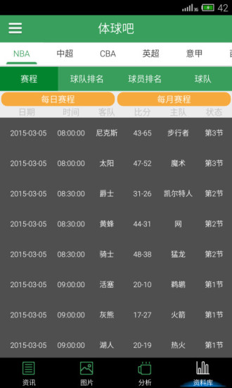 体球网即时比分 v6.2.7 安卓版图5