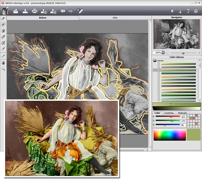 AKVIS Coloriage汉化版 V10.6 官方版图1