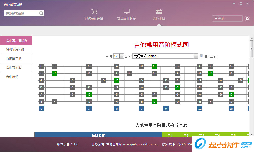 吉他谱阅览器下载