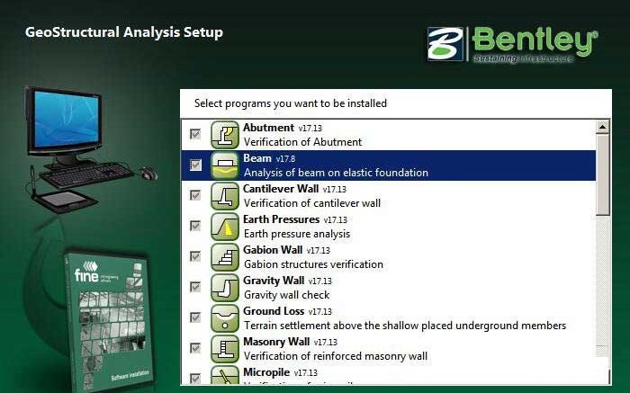 Bentley GeoStructural Analysis 